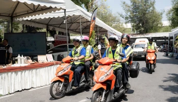 Honda ร่วมสนับสนุนโครงการ “อาชีวะ-ขนส่ง อาสาช่วยประชาชน” ช่วงเทศกาลสงกรานต์ 2569 มอบน้ำมันเครื่อง 3,600 ขวด ตรวจเช็ครถจักรยานยนต์ฟรี 150 จุด ทั่วไทย