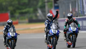 YAMAHA R3 bLU cRU Thailand Cup สนาม 3 ระเบิดความมันส์ ในสนามช้างฯ