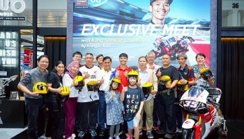 Honda ร่วมกับ กรุงศรี ออโต้ จัดกิจกรรมแฟนมี๊ต ก้อง-สมเกียรติ แฟนคลับคับคั่ง-ส่งกำลังใจลุย WSBK2026
