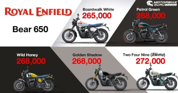 Royal Enfield Bear 650 สแครมเบลอร์รุ่นใหม่สุดเท่ ที่ได้รับแรงบันดาลมาจากความสำเร็จของ Eddie Mulder ในรายการ Big Bear Run กับราคาเริ่มต้น 265,000 บาท