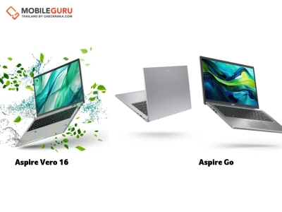 Aspire Vero 16 โน้ตบุ๊กที่ลดการปล่อยคาร์บอนสุทธิเป็นศูนย์ ด้วยโปรเซสเซอร์ Intel Core Ultra รุ่นล่าสุด
