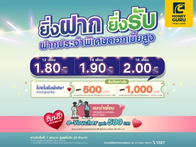 เเคมเปญเงินฝากประจำพิเศษ วันวาเลนไทน์ ระยะเวลาฝาก 12, 14 และ 16 เดือน จาก LH Bank ยิ่งฝาก ยิ่งรับดอกเบี้ยสูง