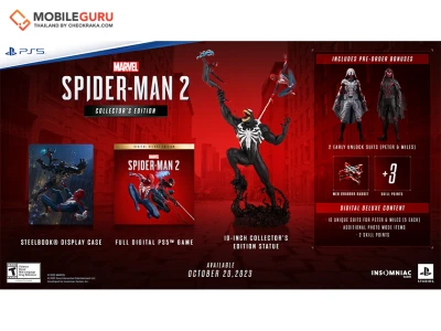 Marvel’s Spider-Man 2 ประกาศวางจำหน่ายบน PS5 เท่านั้น ตั้งแต่วันที่ 20 ตุลาคม ศกนี้