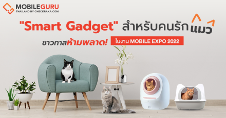 ชาวทาสห้ามพลาด! แนะนำ "Smart Gadget" สำหรับคนรักแมว เล็งไว้ก่อนช้อปที่งาน Mobile Expo 2022 นี้