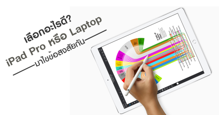 เลือกอะไรดี? ระหว่าง iPad Pro หรือ Laptop มาไขข้อสงสัยกัน