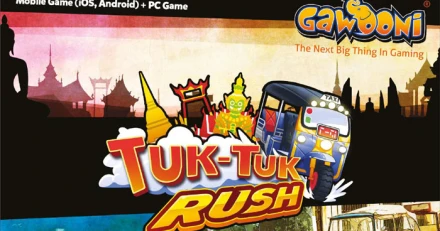 "Tuk Tuk Rush" เกมแข่งขันแอคชั่นเพื่อคนไทยที่แรกของโลก