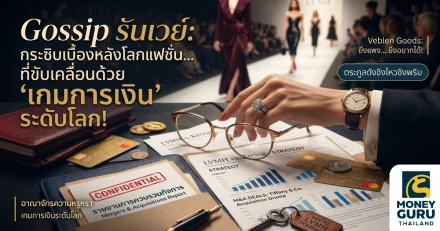 กระซิบเบื้องหลังโลกแฟชั่น... ที่ขับเคลื่อนด้วย "เกมการเงิน" ระดับโลก!