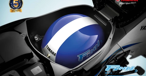 รูปภาพ ยามาฮ่า Yamaha FINN ล้อซี่ลวด สตาร์ทมือ ดรัมเบรก ปี 2023