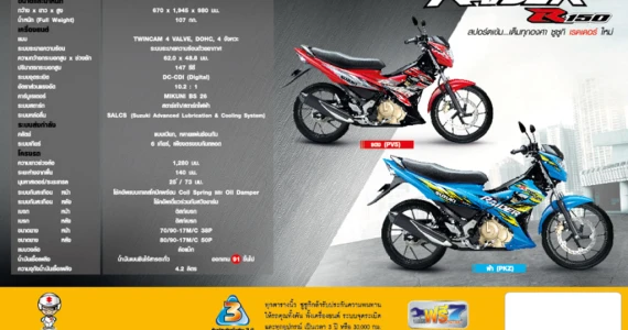 รูปภาพ ซูซูกิ Suzuki Raider R150 ปี 2013
