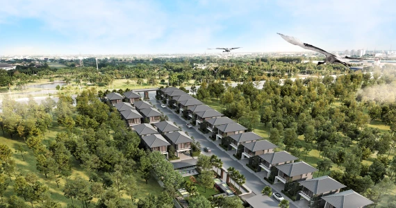 รูปภาพ เอ็น ซี ออน กรีน ปาล์ม พาร์ค วงแหวน-ลำลูกกา (NC On Green Palm Park Expressway-Lumlukka)