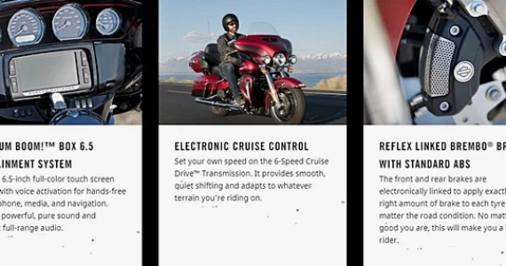 รูปภาพ ฮาร์ลีย์-เดวิดสัน Harley-Davidson Touring Ultra Limited ปี 2017