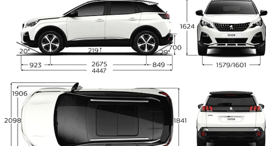 รูปภาพ เปอโยต์ Peugeot 3008 Allure MY19 ปี 2019