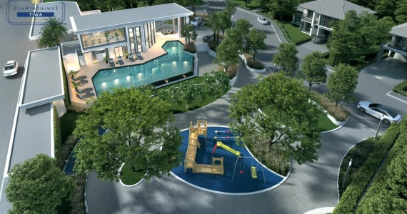 รูปภาพ บ้านฟ้ากรีนเนอรี่ ทิวา ปิ่นเกล้า - สาย 5 (Baan Fah Greenery Tiwa Pinklao - Sai 5)