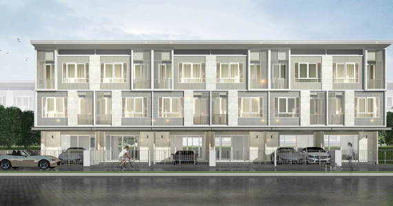 รูปภาพ อันนา ทาวน์โฮม ติวานนท์ - แจ้งวัฒนะ (Anna Townhome Tiwanon - Chaengwattana)