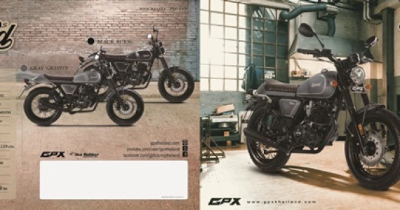 รูปภาพ จีพีเอ็กซ์ GPX Legend 150 S ปี 2017