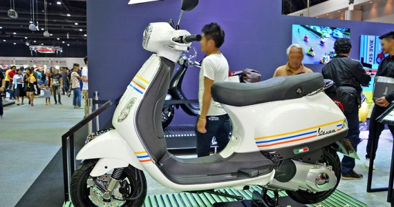 รูปภาพ เวสป้า Vespa LT 125 3Vie ปี 2015