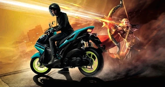 รูปภาพ ยามาฮ่า Yamaha Aerox R Version MY19 ปี 2019