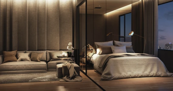 รูปภาพ แอสปาย สาทร-ตากสิน คอปเปอร์ โซน (Aspire Sathorn-Taksin Copper Zone)