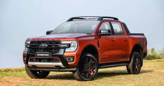 รูปภาพ ฟอร์ด Ford Ranger Double Cab Ranger Stormtrak 2.0L Bi-Turbo HR 4x4 10AT ปี 2023