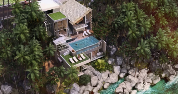 รูปภาพ ดิ เอ็มเมอรัล โอเชียน ฟร้อน เรสซิเด้นซ์ (The Emerald Oceanfront Residence)