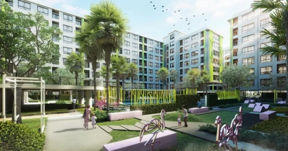 รูปภาพ กรีเน่ คอนโด ดอนเมือง-สรงประภา เฟส 2 (Grene Condo Don Mueang - Song Prapha Phase 2)