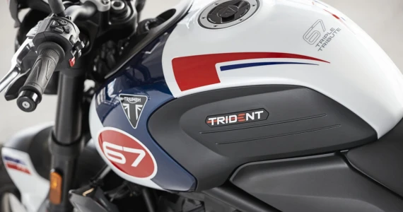รูปภาพ ไทรอัมพ์ Triumph Trident Triple Tribute Special Edition ปี 2024