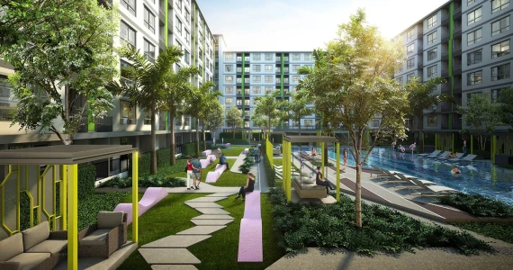 รูปภาพ กรีเน่ ดอนเมือง-สรงประภา (Grene Condo Don Mueang - Song Prapha)