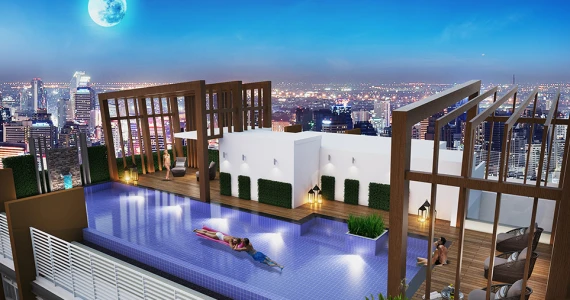 รูปภาพ ชาโตว์ อินทาวน์ สุขุมวิท 64 สกายมูน (Chateau In Town Sukhumvit 64 Sky Moon)