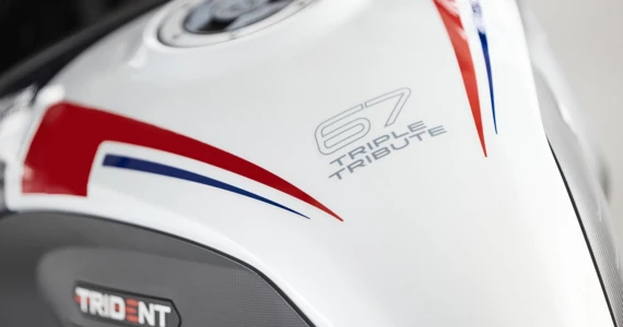 รูปภาพ ไทรอัมพ์ Triumph Trident Triple Tribute Special Edition ปี 2024