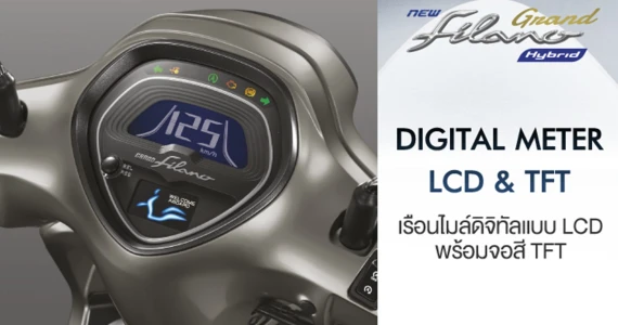 รูปภาพ ยามาฮ่า Yamaha Grand Filano Hybrid ABS Version ปี 2025