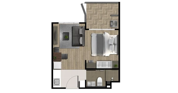 รูปภาพ ดีคอนโด บลิซ ศรีราชา (dcondo Bliss Sriracha)