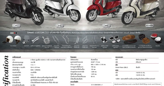 รูปภาพ ยามาฮ่า Yamaha Grand Filano (Standard) ปี 2014