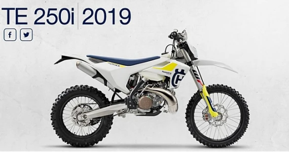 รูปภาพ ฮุสวาน่า Husqvarna TE 250i ปี 2018