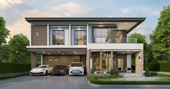 รูปภาพ บางกอก บูเลอวาร์ด รามคำแหง-วงแหวน (Bangkok boulevard Ramkhamhaeng-Wongwaen)