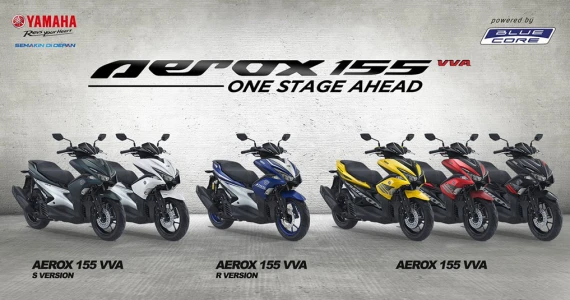 รูปภาพ ยามาฮ่า Yamaha Aerox 155 R ปี 2017