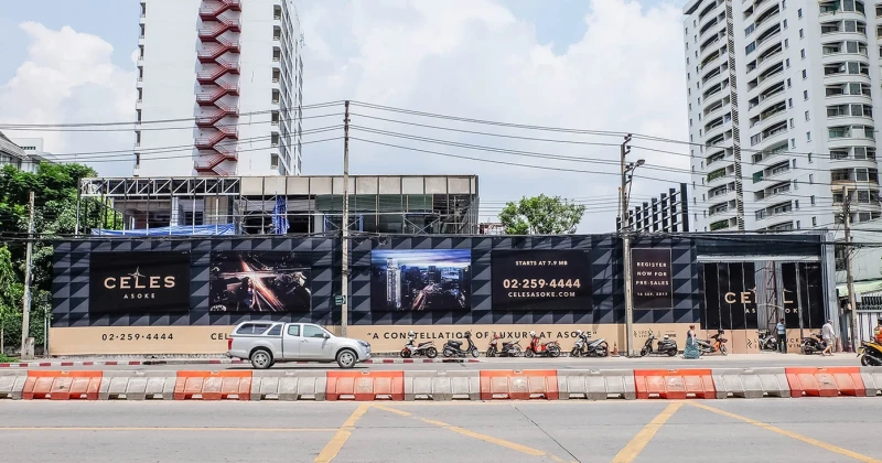 พรีวิวทำเลคอนโด "CELES ASOKE" ติดถนนอโศกมนตรี ใกล้ Interchange BTS อโศก และ MRT สุขุมวิท