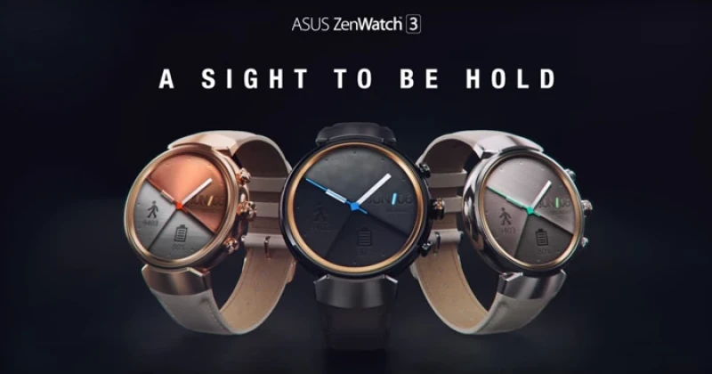 Asus ZenWatch 3 มาพร้อมหน้าปัดทรงกลม ดีไซน์สุดหรู