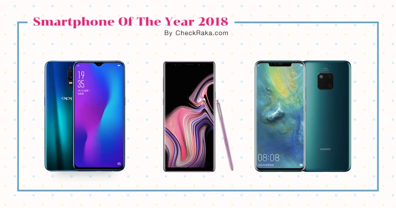 Smartphone Of The Year 2018 สมาร์ทโฟนที่ดีที่สุด ประจำปี 2018