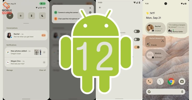 Android 12 เผยโฉมแรก! โค้งมนสวยงาม พร้อมอัพเกรดฟังก์ชั่น Privacy ป้องกันการถูกแอบถ่ายภาพ และดักฟัง!