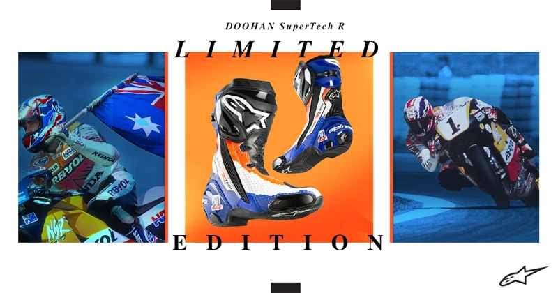 อัลไพน์สตาร์สผลิตรองเท้า Doohan Supertech R Race Replica รุ่น Limited Edition ใหม่