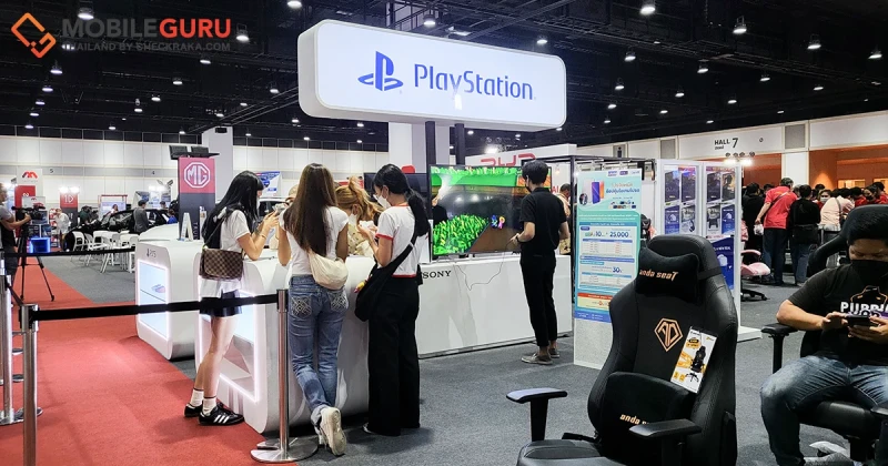 Thailand Mobile Expo 2023 ที่ไม่ได้มีดีแค่มือถือเด็ด คอเกมก็ห้ามพลาด เปิดจอง PS5 ในงาน!!