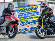 พรีวิว ลองขี่หลังเปิดตัวสดๆ New Yamaha MT-15 และ YZF-R3