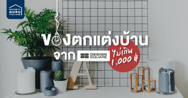 มาแต่งบ้านให้สนุก ด้วยของตกแต่งบ้าน ราคาไม่เกิน 1,000 บาท จาก SB Design Square