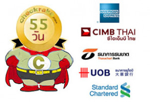 อันดับที่ 2: ระยะเวลาปลอดดอกเบี้ย 55 วัน