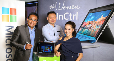 ไมโครซอฟท์ เปิดตัวแคมเปญ #WomenInCtrl ชู Surface Pro 4 ผู้ช่วยผู้หญิงยุคใหม่ให้สามารถทำสิ่งที่ยิ่งใหญ่