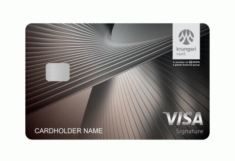 บัตรเครดิต กรุงศรี ซิกเนเจอร์ (Krungsri Signature Credit Card)-บัตรกรุงศรีอยุธยา (Krungsri)