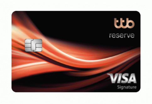 บัตรเครดิต ทีทีบี รีเซิร์ฟ ซิกเนเจอร์ (ttb reserve signature Credit Card)-ธนาคารทหารไทยธนชาต (TTB)