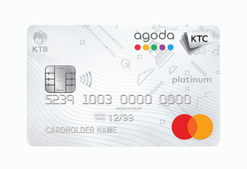KTC - AGODA PLATINUM MASTERCARD-บัตรกรุงไทย (KTC)