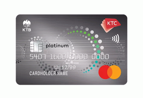 บัตรเครดิต KTC SENIOR PLATINUM MASTERCARD-บัตรกรุงไทย (KTC)