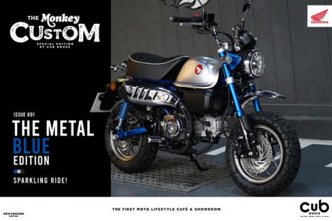 ฮอนด้า Honda Monkey THE METAL BLUE EDITION ปี 2020